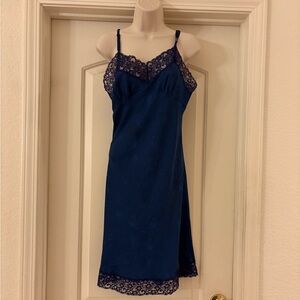 Eve Stillman Blue Slip Dress Saks‎ Fifth Avenue